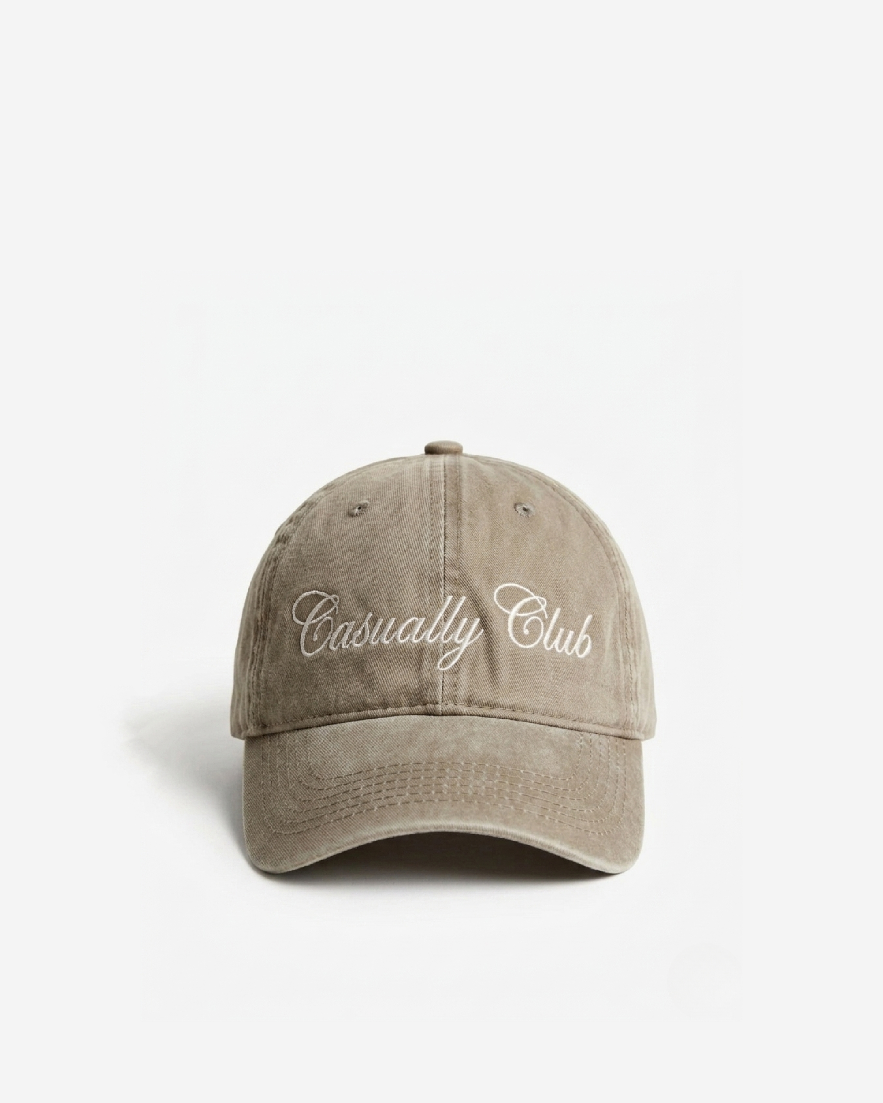 Washed Khaki Casually Cap