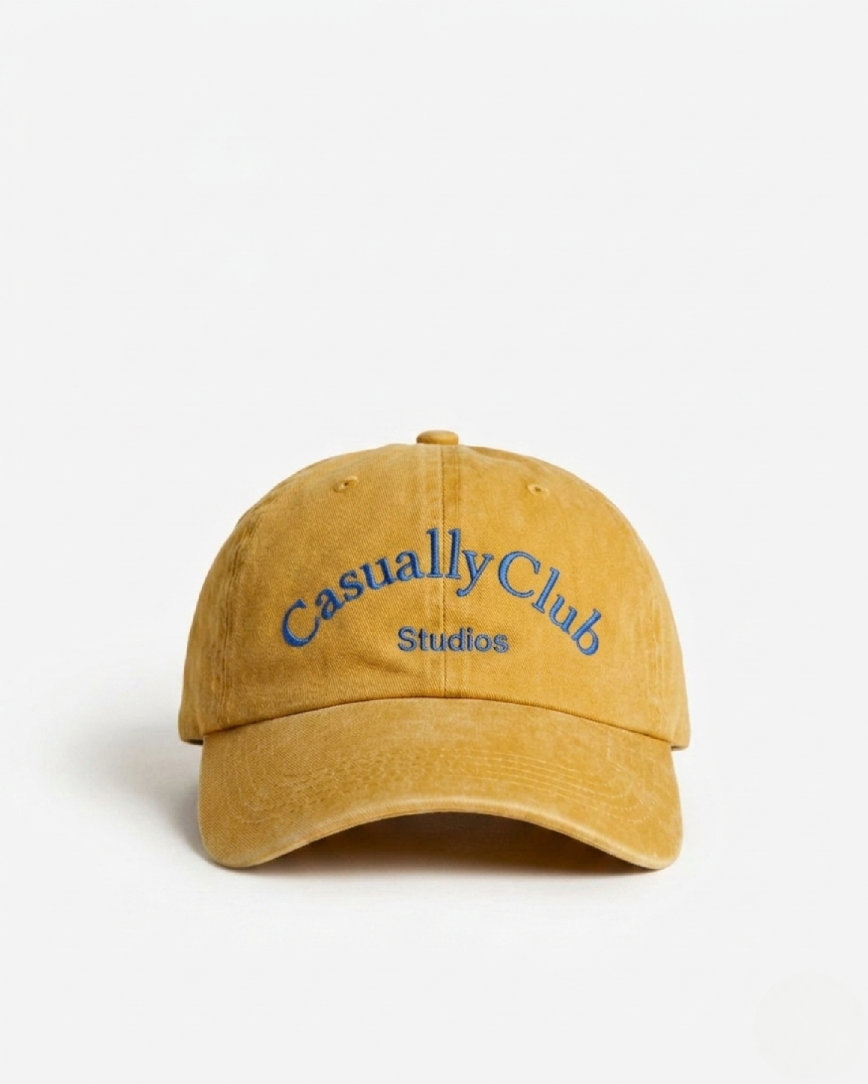 Studio Vibes Cap – Washed Mustard